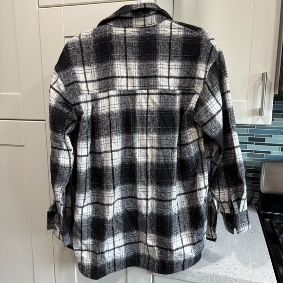 Allie Rose plaid button down shirt - Picture 4 of 5